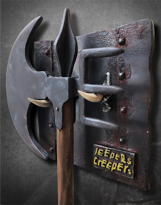 JEEPERS CREEPERS – THE CREEPER’S BATTLE AXE REPLICA 1/1 (56 CM) – LIMITED EDITION 500 PCS