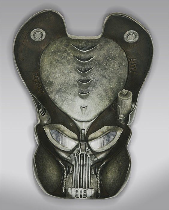 PREDATOR CASCO BIO – RÉPLICA 1/1 CON LUZ 61 CM (PREDATOR – LICENCIA OFICIAL)