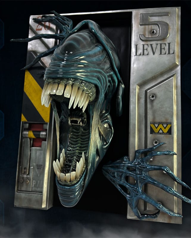 ALIEN QUEEN – WALL MOUNTED BUST 1/2 SCALE (51 × 41 × 25 CM) – LIMITED EDITION 500 PCS