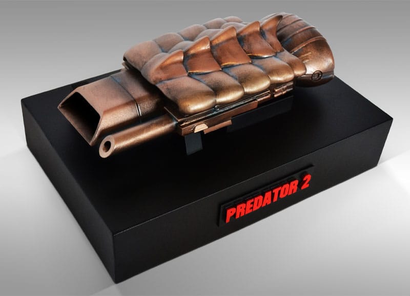 PLASMACASTER – RÉPLICA TAMAÑO REAL 25 CM (PREDATOR 2 – LICENCIA OFICIAL)