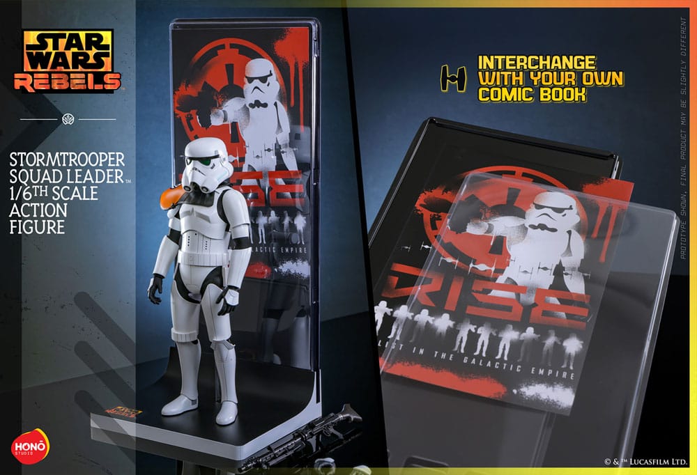 STORMTROOPER SQUAD LEADER – FIGURA HONŌ STUDIO 1/6 – STAR WARS REBELS