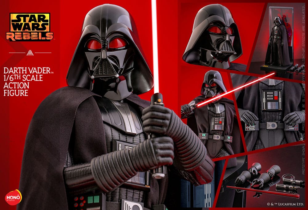 DARTH VADER – FIGURA 1/6 (HONŌ STUDIO – STAR WARS: REBELS)
