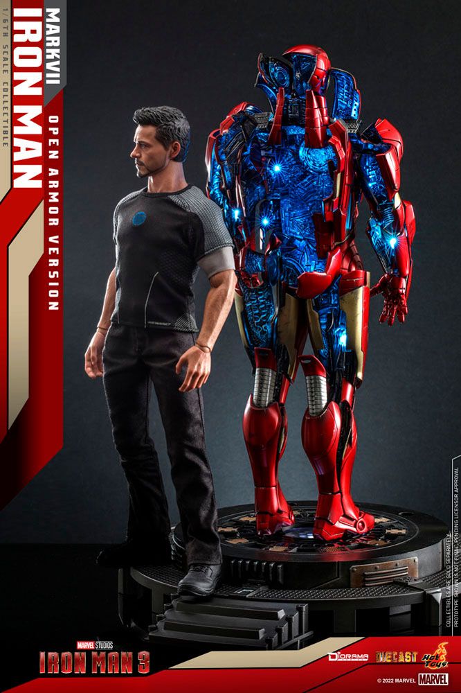 IRON MAN MARK VII β DIORAMA 1/6 (HOT TOYS β MARVEL)