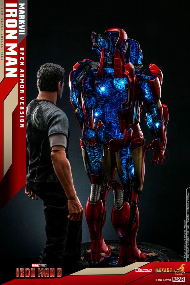 IRON MAN MARK VII β DIORAMA 1/6 (HOT TOYS β MARVEL)