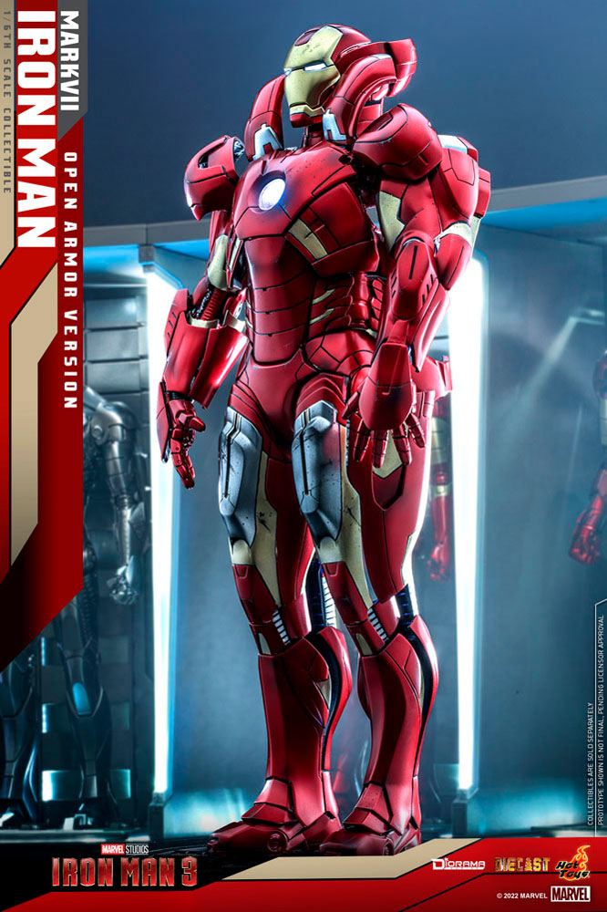 IRON MAN MARK VII β DIORAMA 1/6 (HOT TOYS β MARVEL)
