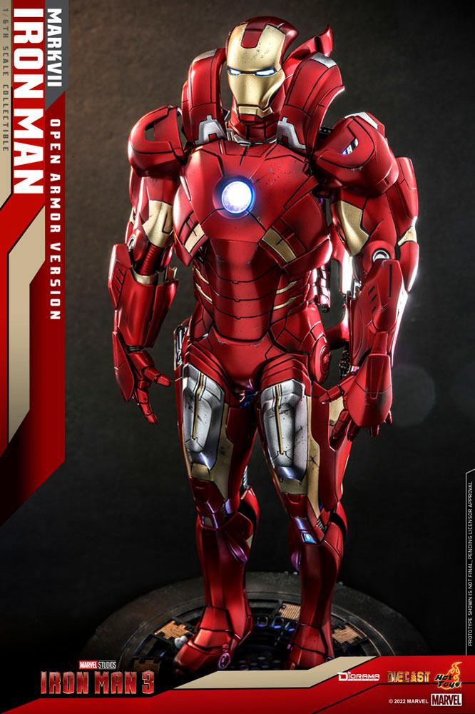 IRON MAN MARK VII β DIORAMA 1/6 (HOT TOYS β MARVEL)