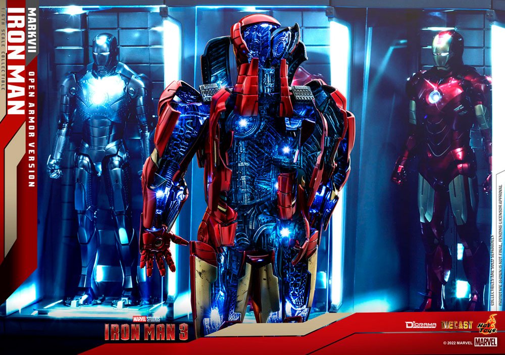 IRON MAN MARK VII β DIORAMA 1/6 (HOT TOYS β MARVEL)