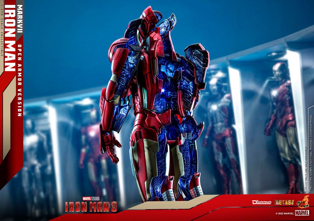 IRON MAN MARK VII β DIORAMA 1/6 (HOT TOYS β MARVEL)