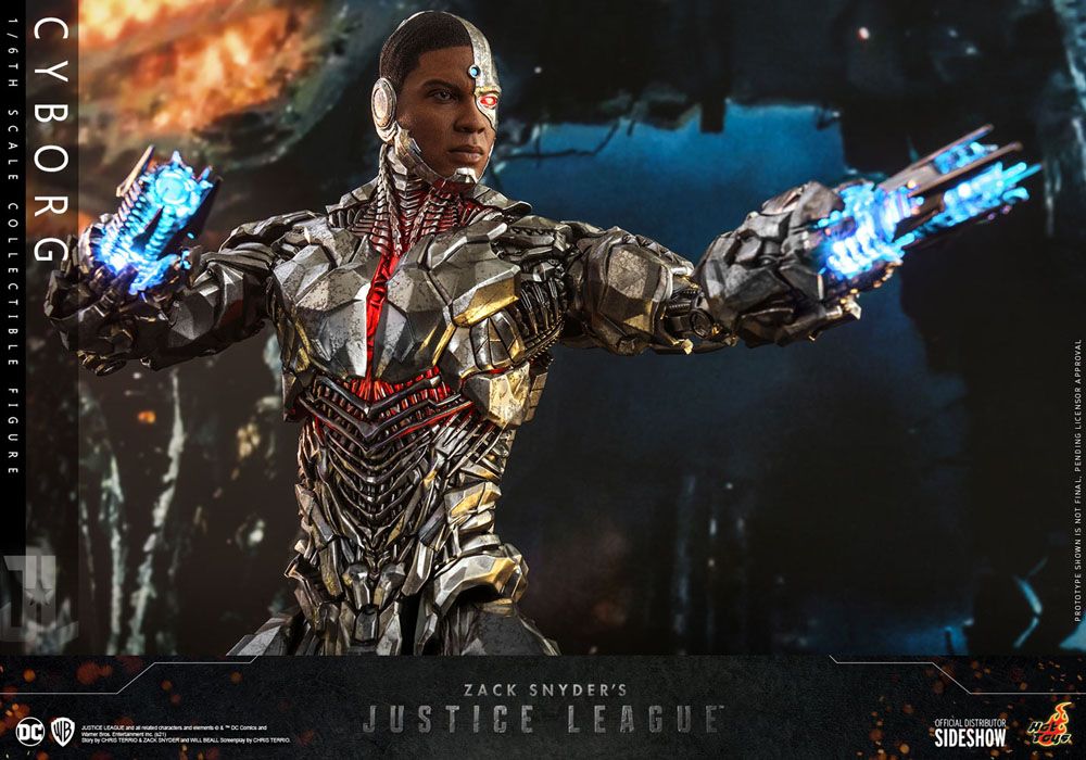 CYBORG | HOT TOYS | JUSTICE LEAGUE ZACK SNYDER | FIGURA 1/6 ESCALA | DC COMICS