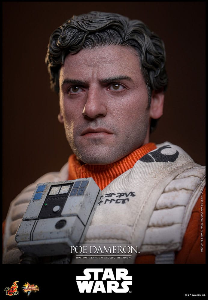 POE DAMERON – FIGURA HOT TOYS 1/6 – STAR WARS THE FORCE AWAKENS