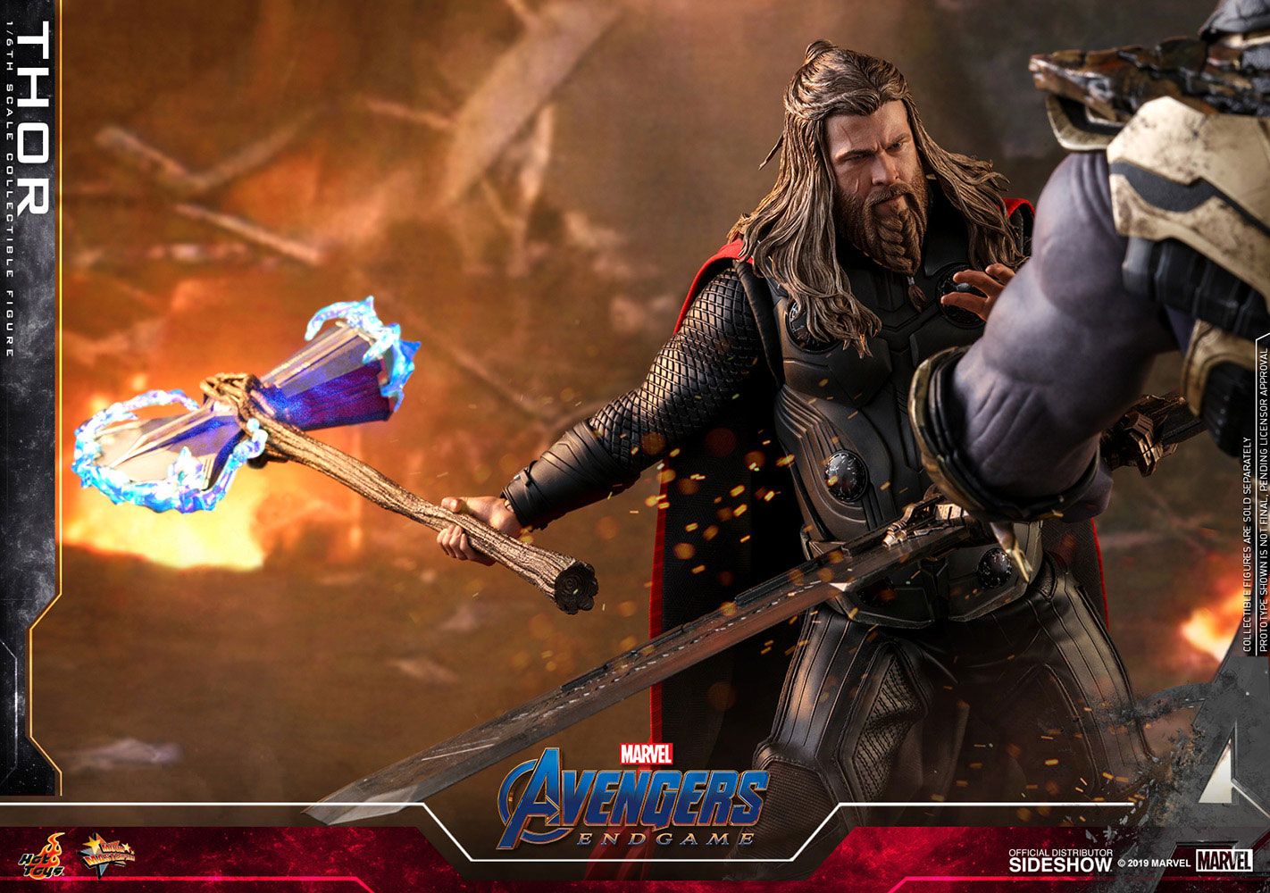 THOR FIGURA 1/6 AVENGERS ENDGAME 32 CM HOT TOYS