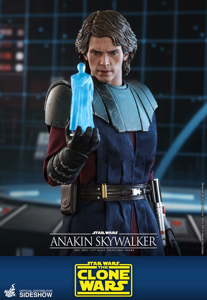 ANAKIN SKYWALKER | HOT TOYS | FIGURA 1/6 ESCALA | STAR WARS THE CLONE WARS