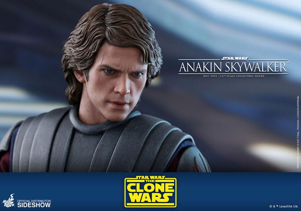 ANAKIN SKYWALKER | HOT TOYS | FIGURA 1/6 ESCALA | STAR WARS THE CLONE WARS