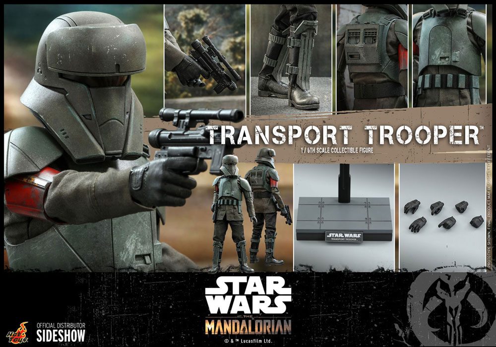TRANSPORT TROOPER 1/6 β STAR WARS THE MANDALORIAN β FIGURA HOT TOYS