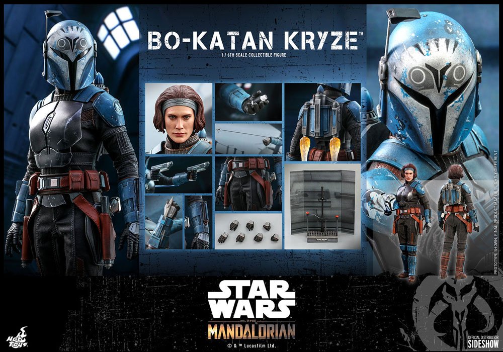 BO-KATAN KRYZE – FIGURA HOT TOYS 1/6 – STAR WARS: THE MANDALORIAN