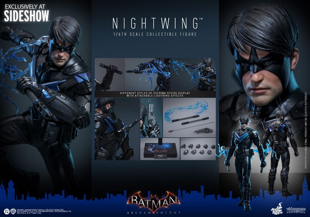 NIGHTWING – BATMAN ARKHAM KNIGHT 1/6 30 CM (HOT TOYS – VIDEOGAME MASTERPIECE)