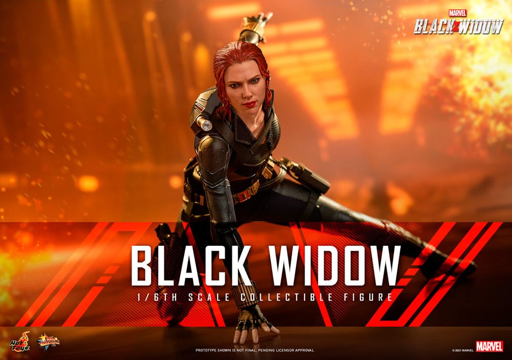 BLACK WIDOW SPECIAL EDITION 28 CM FIGURA 1/6 HOT TOYS MARVEL STUDIOS COLECCIONISTA