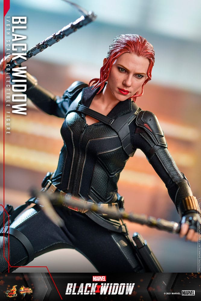 BLACK WIDOW SPECIAL EDITION 28 CM FIGURA 1/6 HOT TOYS MARVEL STUDIOS COLECCIONISTA