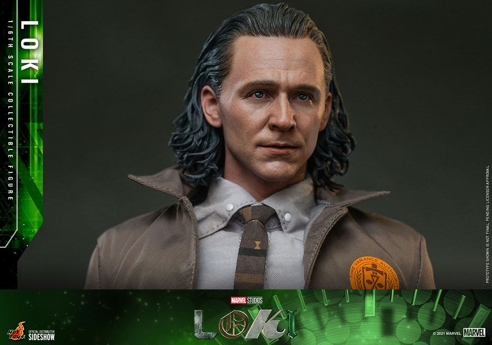 LOKI 1/6 – HOT TOYS – FIGURA ARTICULADA – SERIE MARVEL STUDIOS