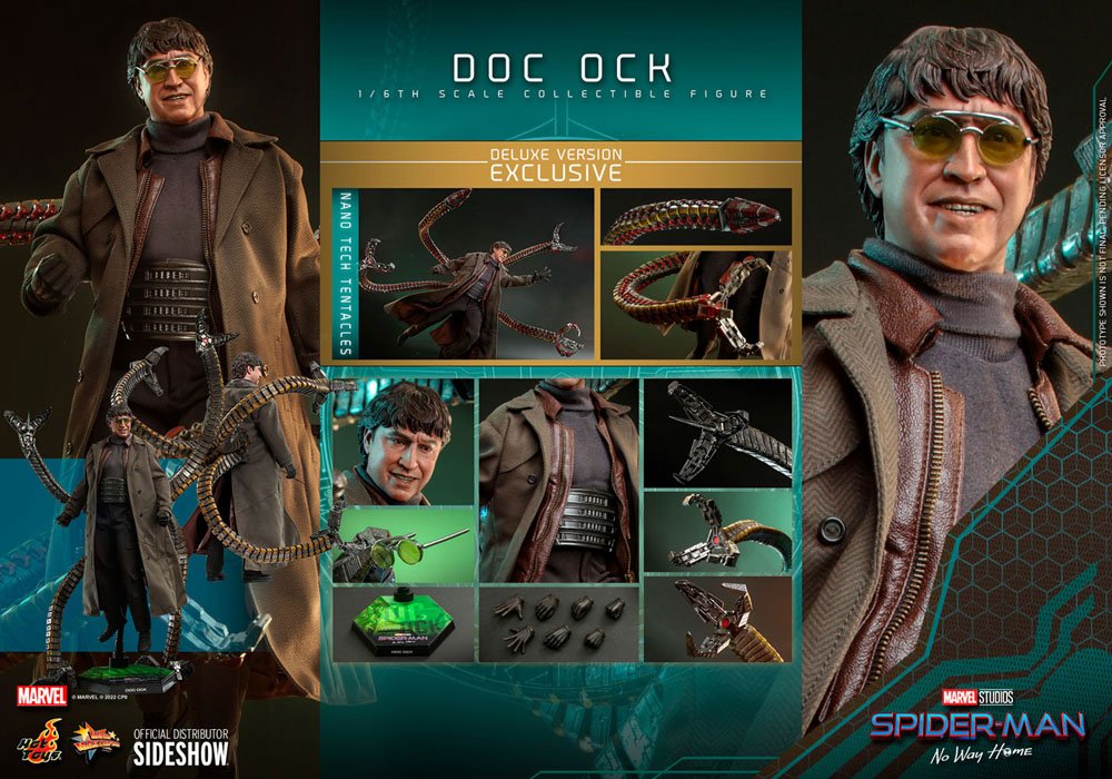 DOC OCK (DELUXE VERSION) – SPIDER-MAN NO WAY HOME 1/6 HOT TOYS MOVIE MASTERPIECE