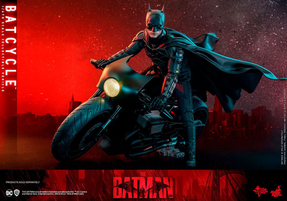 BATCYCLE – VEHÍCULO 1/6 42 CM (HOT TOYS – THE BATMAN – DC COMICS)