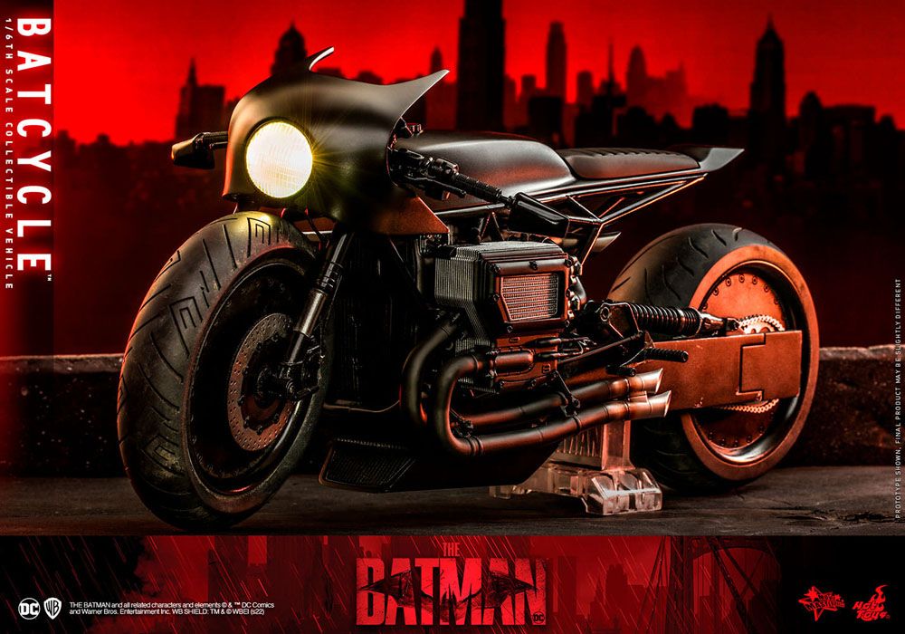 BATCYCLE – VEHÍCULO 1/6 42 CM (HOT TOYS – THE BATMAN – DC COMICS)