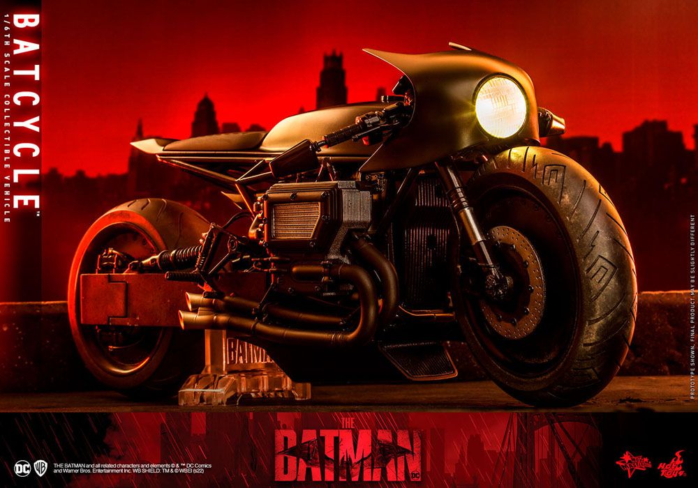 BATCYCLE – VEHÍCULO 1/6 42 CM (HOT TOYS – THE BATMAN – DC COMICS)