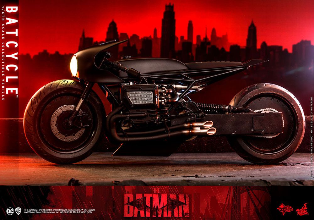 BATCYCLE – VEHÍCULO 1/6 42 CM (HOT TOYS – THE BATMAN – DC COMICS)