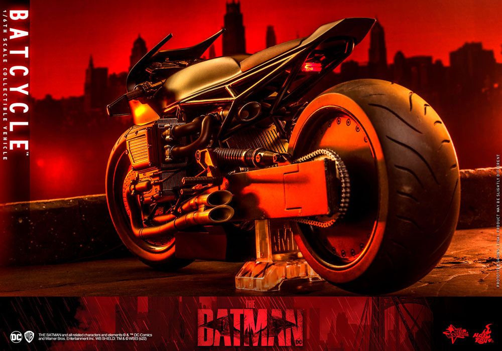 BATCYCLE – VEHÍCULO 1/6 42 CM (HOT TOYS – THE BATMAN – DC COMICS)