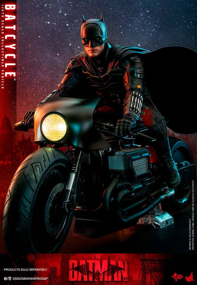 BATCYCLE – VEHÍCULO 1/6 42 CM (HOT TOYS – THE BATMAN – DC COMICS)