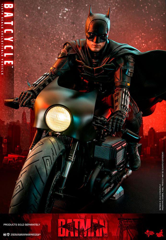 BATCYCLE – VEHÍCULO 1/6 42 CM (HOT TOYS – THE BATMAN – DC COMICS)