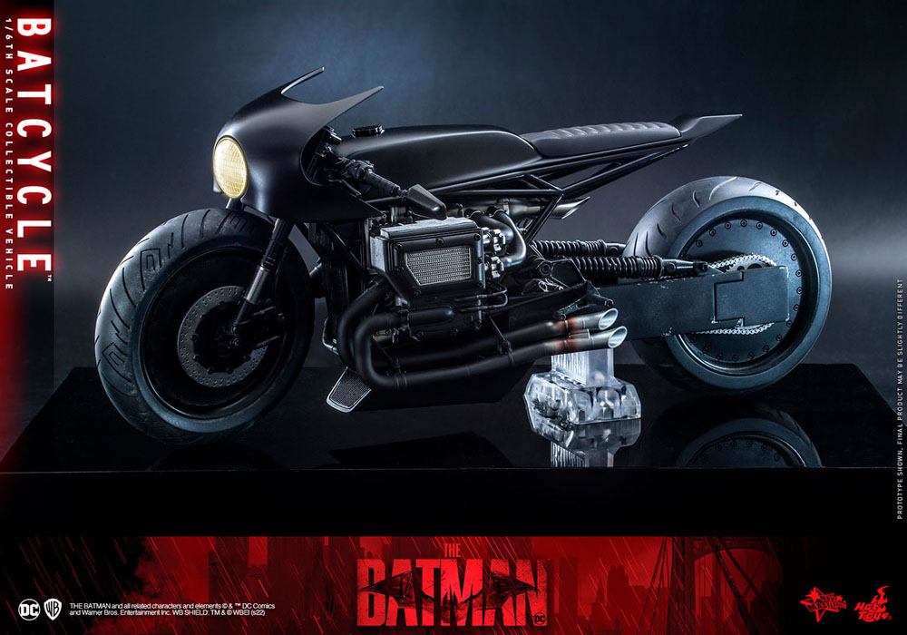 BATCYCLE – VEHÍCULO 1/6 42 CM (HOT TOYS – THE BATMAN – DC COMICS)