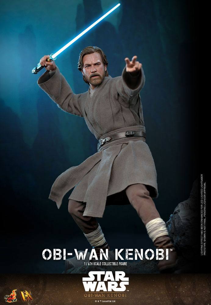 OBI-WAN KENOBI 30 CM FIGURA 1/6 HOT TOYS STAR WARS SERIE