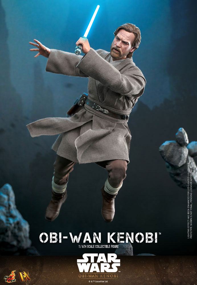OBI-WAN KENOBI 30 CM FIGURA 1/6 HOT TOYS STAR WARS SERIE