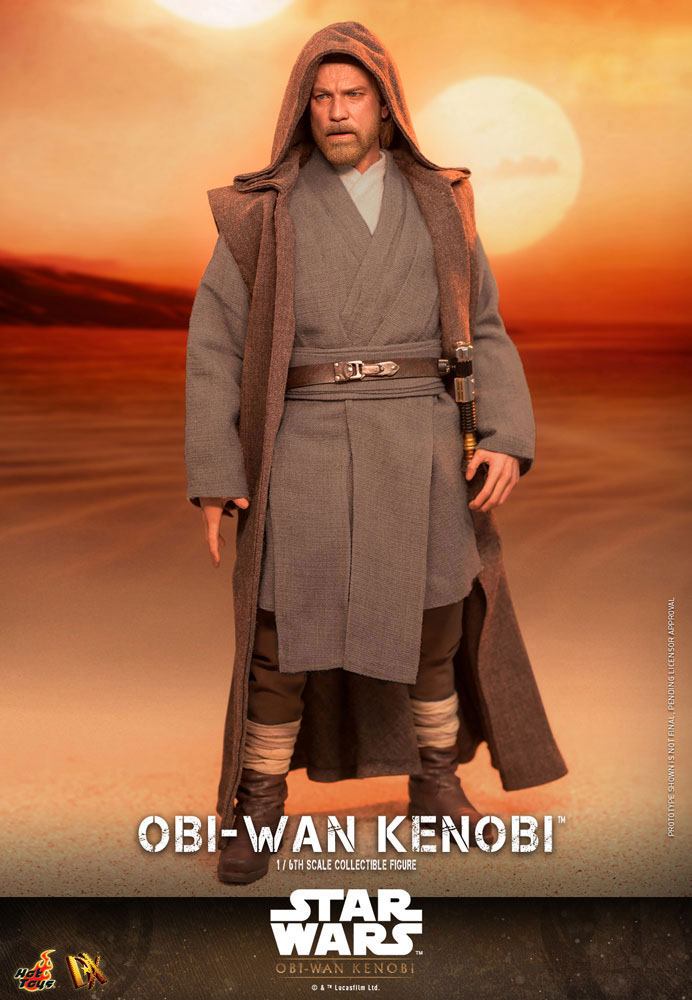 OBI-WAN KENOBI 30 CM FIGURA 1/6 HOT TOYS STAR WARS SERIE