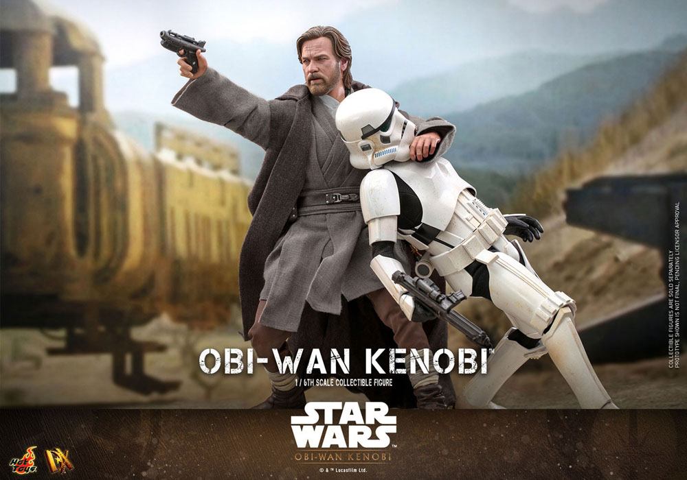 OBI-WAN KENOBI 30 CM FIGURA 1/6 HOT TOYS STAR WARS SERIE
