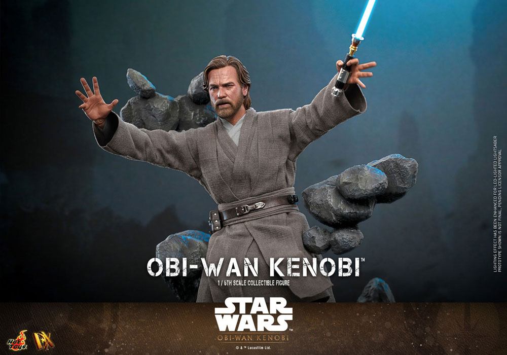OBI-WAN KENOBI 30 CM FIGURA 1/6 HOT TOYS STAR WARS SERIE