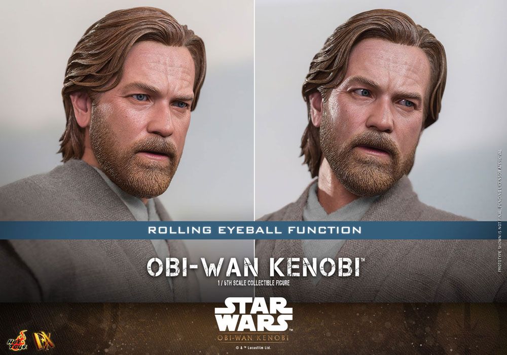 OBI-WAN KENOBI 30 CM FIGURA 1/6 HOT TOYS STAR WARS SERIE