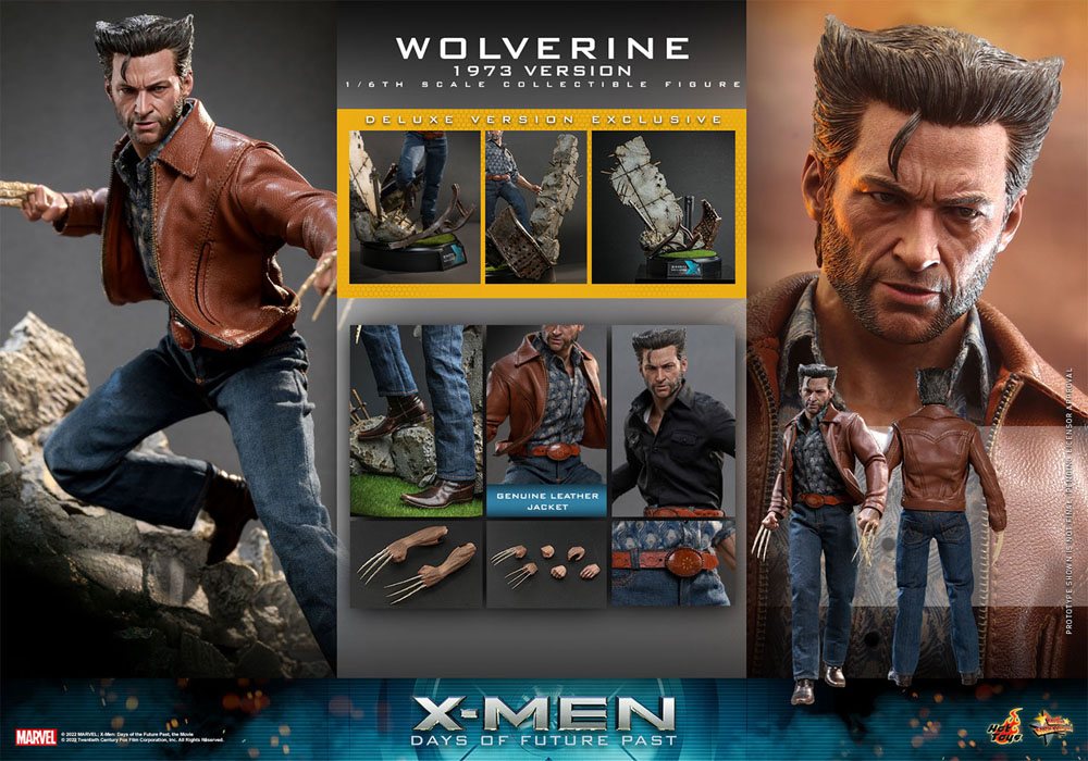 WOLVERINE (1973 VERSION) – FIGURA 30 CM DELUXE (HOT TOYS – X-MEN DÍAS DEL FUTURO PASADO)