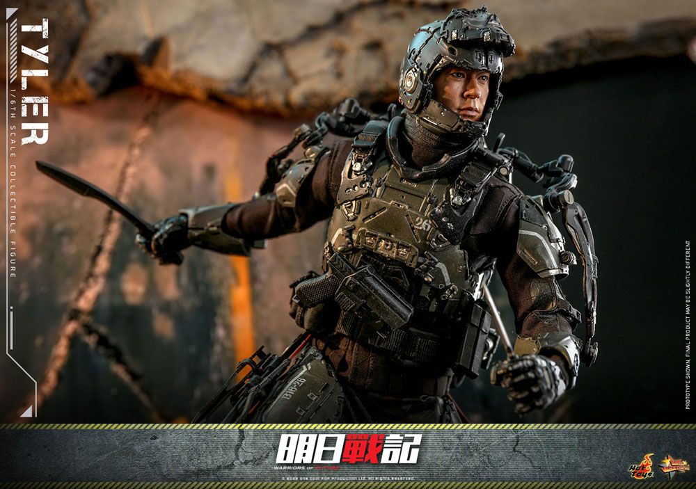 TYLER – FIGURA 1/6 (HOT TOYS – WARRIORS OF FUTURE)