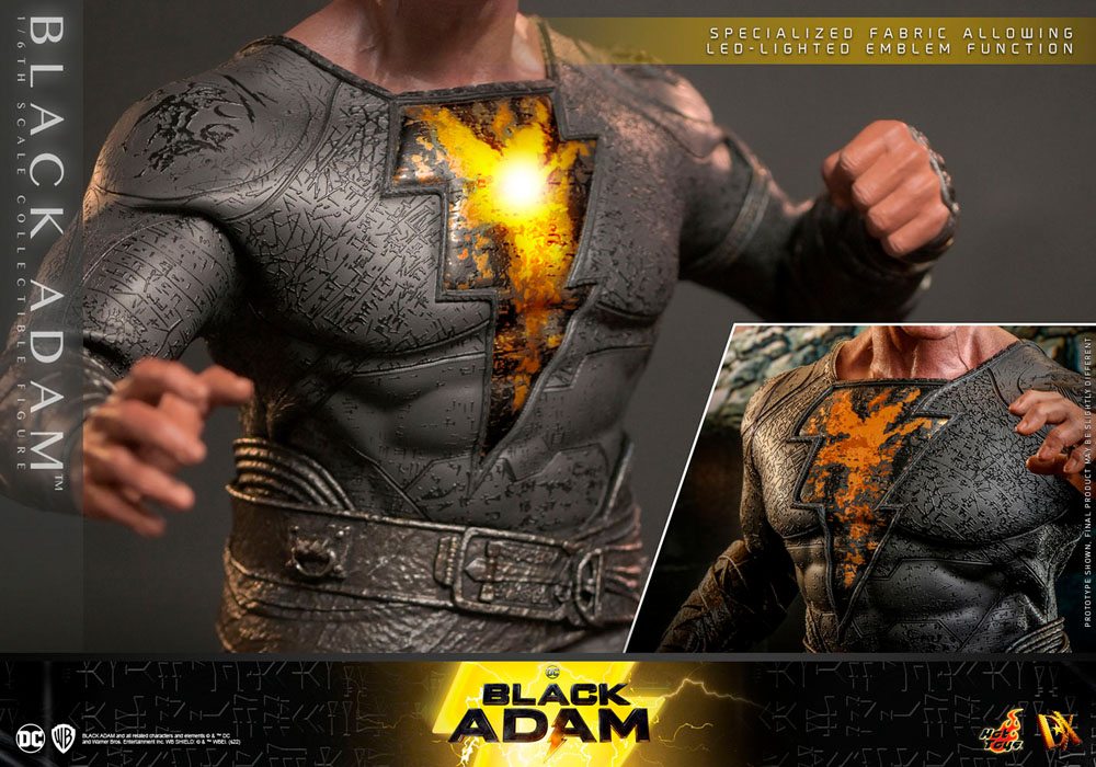 BLACK ADAM DX – FIGURA 1/6 33 CM (HOT TOYS – DC COMICS
