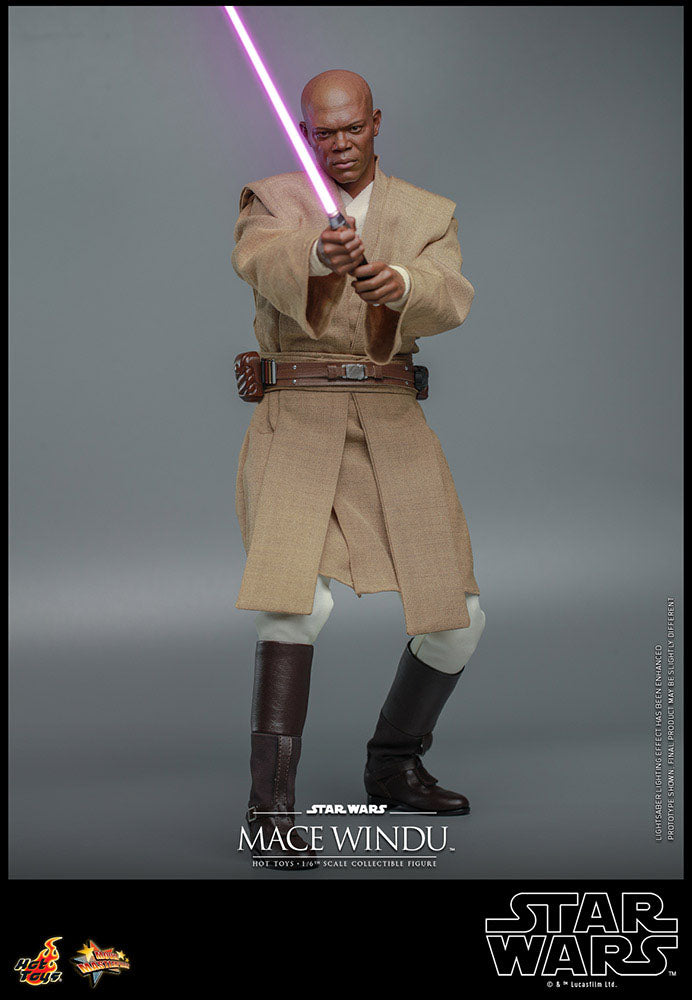 MACE WINDU – FIGURA HOT TOYS 1/6 – STAR WARS EPISODIO II