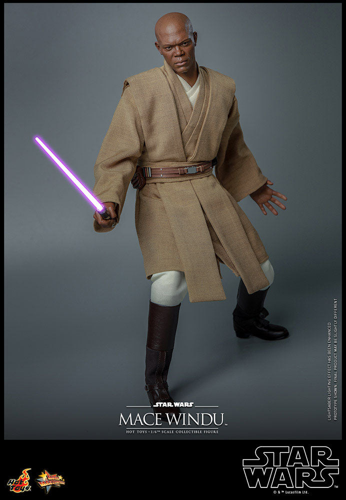 MACE WINDU – FIGURA HOT TOYS 1/6 – STAR WARS EPISODIO II