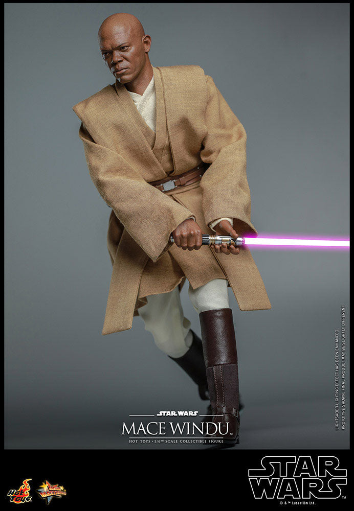 MACE WINDU – FIGURA HOT TOYS 1/6 – STAR WARS EPISODIO II