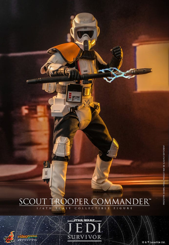 SCOUT TROOPER COMMANDER 1/6 β STAR WARS JEDI SURVIVOR β FIGURA HOT TOYS