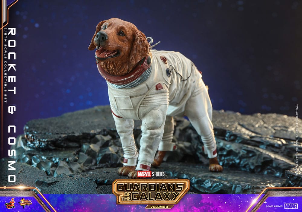 ROCKET & COSMO – GUARDIANES DE LA GALAXIA VOL. 3 1/6 HOT TOYS MOVIE MASTERPIECE