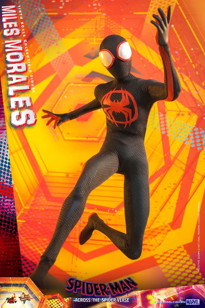 MILES MORALES - SPIDER-MAN: CRUZANDO EL MULTIVERSO - HOT TOYS FIGURA 1/6 ESCALA 29 CM