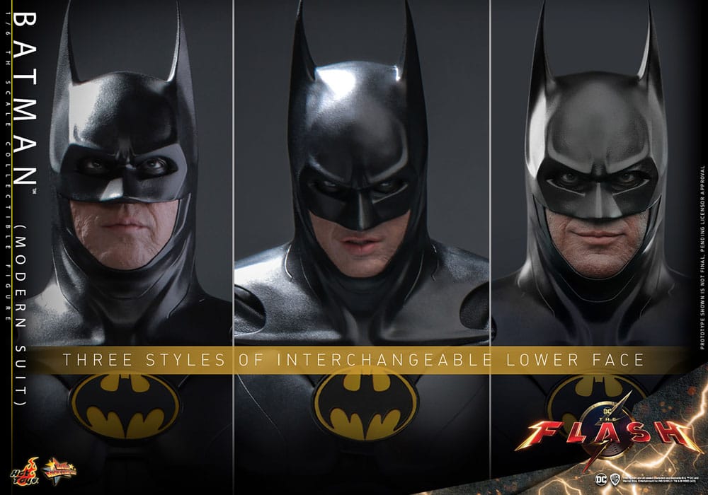 BATMAN (MODERN SUIT) – THE FLASH MOVIE MASTERPIECE 1/6 HOT TOYS 30 CM