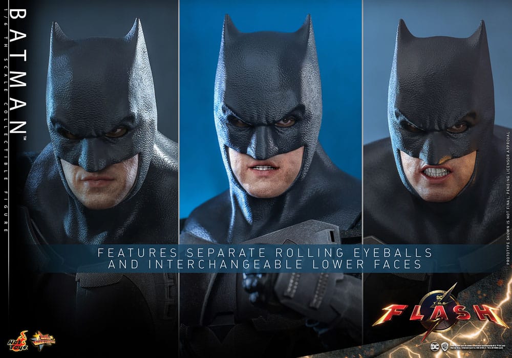 BATMAN - FIGURA 1/6 ESCALA - HOT TOYS – THE FLASH MOVIE