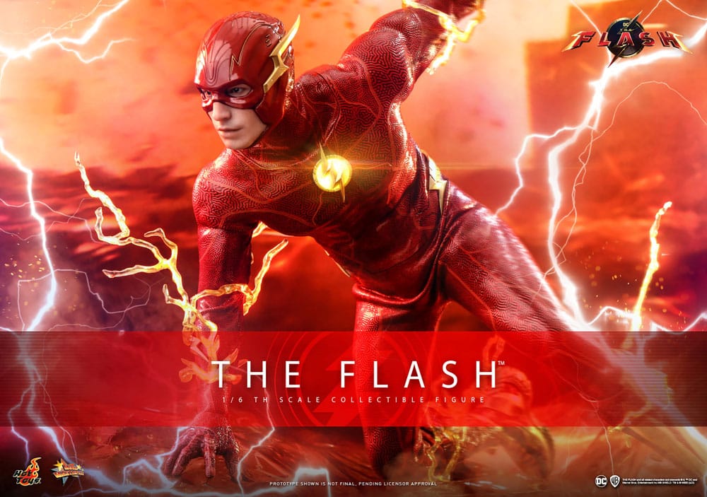 THE FLASH – FIGURA MOVIE MASTERPIECE 1/6 (HOT TOYS – DC COMICS)